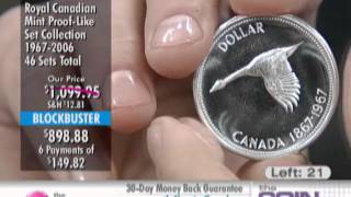 Royal Canadian Mint ProofLike Set Collection 1967 at The Shopping Channel 510017 [upl. by Ligriv]