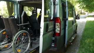 Autovermietung  Behindertengerechter Rollstuhltransporter Fiat Ducato [upl. by Gayn519]