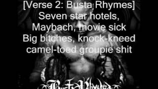 Busta Rhymes feat Ron Brownz  Arab Money  lyrics [upl. by Noicnecsa]