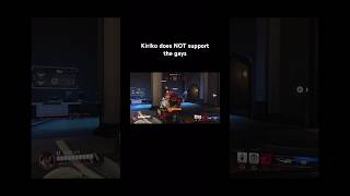 Kiriko does NOT support McHanzo overwatch2 ow2 overwatchhanzo gaming [upl. by Yrome]