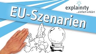 Zukunftsszenarien in der Eurokrise einfach erklärt explainity® Erklärvideo [upl. by Ytsirc]