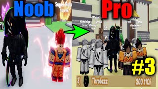 Went From Noob To Pro And Reached 3 on The LbsAnime Clicker Simulator Roblox [upl. by Akemrehs]