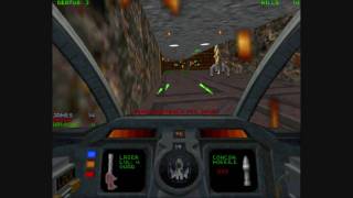 Descent 1 Multiplayer combat [upl. by Netsrejk]