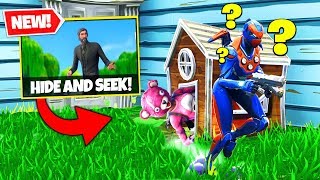 NEW Hide amp Seek Custom Gamemode In Fortnite Battle Royale [upl. by Anitaf]