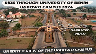 Uniben Ugbowo Campus HD Tour  faculties  hostels  places of interest [upl. by Swan573]