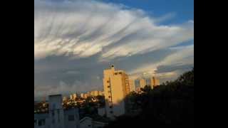 Time lapse  evolução de um CB cumulus nimbus [upl. by Shela]