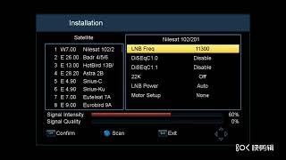 DVBS2 1080P HD Digital Satellite TV BOX Receiver Operating Instructions [upl. by Blodget]