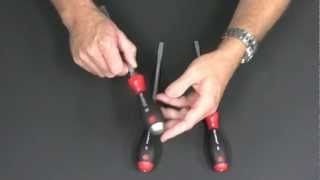 Wiha Screwdrivers SoftFinish review of Standard Heavy Duty and Extra Heavy Duty Wiha Screwdrivers [upl. by Otrebcire]