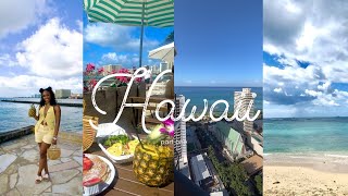 Hawaii Solo Travel  Marriott Hotel  Honolulu  Waikiki Beach  Food  Cafe  Massage  Pool Day [upl. by Fauch]