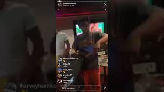 Juice WRLD OUT Freestyles Chance The Rapper on Instagram Live [upl. by Patrizius]