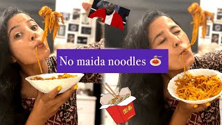 Healthy Homemade Noodle Recipe No Maida All Flavor [upl. by Khanna420]