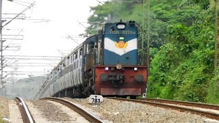 Express Freight Trains compilation from Kalamassery amp Edappally  Kerala [upl. by Martynne]