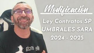 Actualización  Nuevos umbrales de los contratos armonizados para el periodo 20242025 [upl. by Imoyn]