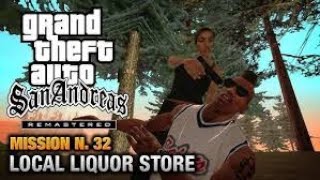 GTA San Andreas  Walkthrough  Mission 32  First Base  Local Liquor Store HD [upl. by Tarah]