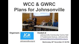 Council Plans for Johnsonville  Nov 2024 [upl. by Sirret]