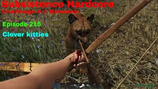 Subsistence HC Challenge 61 BowmanA64  Ep 215  A very dicey cougar run [upl. by Nelleeus]