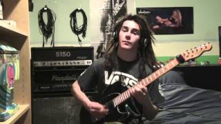 Ensiferum Treacherous Gods Guitar Cover [upl. by Assiled]