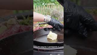 🦌Reerug met bessensaus van de BBQ  Kolenboertje [upl. by Ikkim]