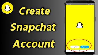 How to Create Snapchat Account 2022  Sign Up New Snapchat Account [upl. by Nhguahs]