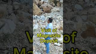 Visit of Magnesite Deposit  MiningInsights [upl. by Eitirahc]