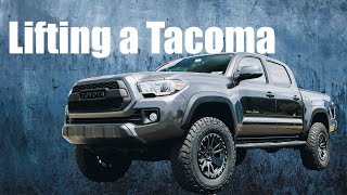 Comfy Daily Driver Tacoma Build  Bilstein 5100 What does it take and why [upl. by Varrian]