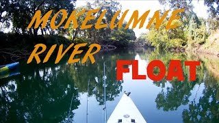 MOKELUMNE RIVER KAYAK FISHING [upl. by Ynaitirb979]