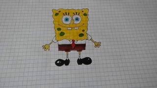 Как нарисовать Губку Боба Квадратные Штаны 5Spongebob squarepants [upl. by Nedra674]