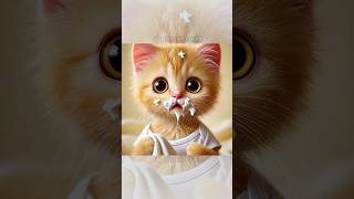 Kitten has a runny nose and a cold😓🐱 funny catai9 short [upl. by Kirrad]