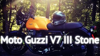 Moto Guzzi V7 III Stone Owner Review [upl. by Eluk54]