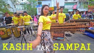 KASIH TAK SAMPAI  Angklung Carehal Jogja Angklung Malioboro Cover  Lirik [upl. by Elyssa]