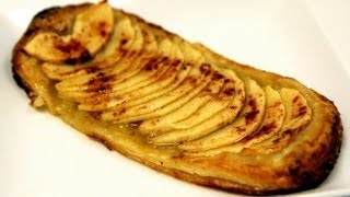 Easy Apple Pastry Tarte Fine Aux Pommes Recipe  CookingWithAlia  Episode 260 [upl. by Yvehc]