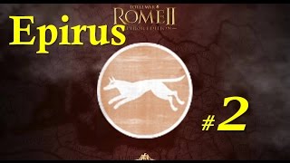 EPIRUS Campaign  Total War ROME 2  2  Destruction of Athens [upl. by Eeliah135]