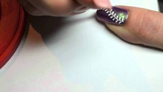 Nail Art Tuto Adiante FRANÇAIS [upl. by Silenay357]