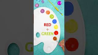 Lets Learn How to Easily Mix Paint Colors for Kids mixcolor [upl. by Husch]