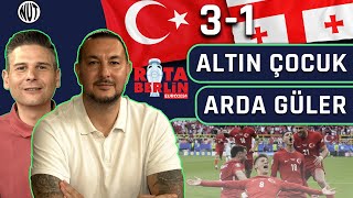 Türkiye 3  1 Gürcistan Maç Sonu  EURO 2024 F Grubu  Necati Ateş Kerem Gürel [upl. by Gaut]