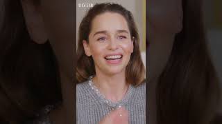 Emilia Clarke reveals what empowers her the most  Bazaar UK [upl. by Akinad]