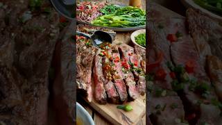 Grilled Ribeye Steaks with an AsianInspired Steak Sauce [upl. by Haiasi]