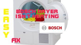 ✨Bosch Dryer  Stopped Drying  EASY FIX ✨ [upl. by Llewxam]