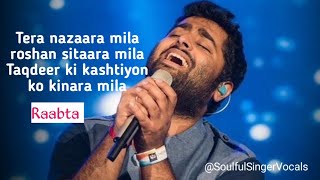 Raabta  Lyrics  Vocal  Arijit Singh  Agent Vinod  Saif Ali khan  kareena kapoor khan [upl. by Novihs]