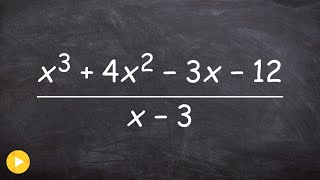 Dividing polynomials using long division [upl. by Libb]