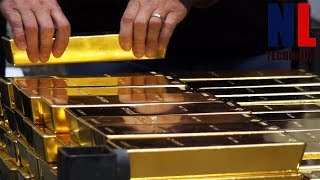 Amazing Melting Pure Gold Technology  Modern Gold Coins and Bars Manufacturing Process [upl. by Thomasin105]