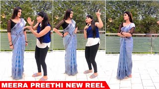 Kannana Kanne Serial Meera Preethi New Reel 🥰 shorts [upl. by Elleiram]