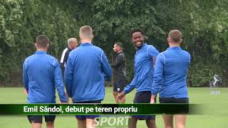 Emil Sandoi debut pe teren propriu [upl. by Rebmit]