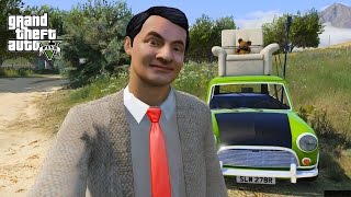 MR BEAN PLAYS GTA 5 GTA 5 VLOG [upl. by Llehsyt618]