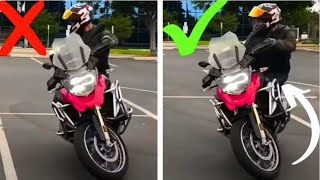 Master The Art Of Uturning Any Motorcycle With These Simple Tips [upl. by Spatola43]