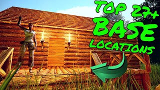 The TOP 27 SOLO Player and PVE BASE LOCATIONS on Ark Survival Ascended [upl. by Alyakcim415]