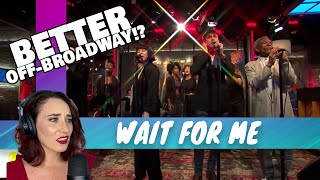 Singing Teacher Reacts Hadestown  Wait For Me  WOW They were [upl. by Nauqat844]