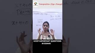 Transposition Sign Change  Easiest Trick😮🔥shorts maths tipsandtricks youtubeshorts [upl. by Enelyt]