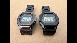 025 GShock GMWB5000TFC and B5000G with B5000GD1 bracelet [upl. by Stuart794]