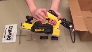 Unboxing a Refurbished Dewalt D26676 Hand Planer [upl. by Emmons]